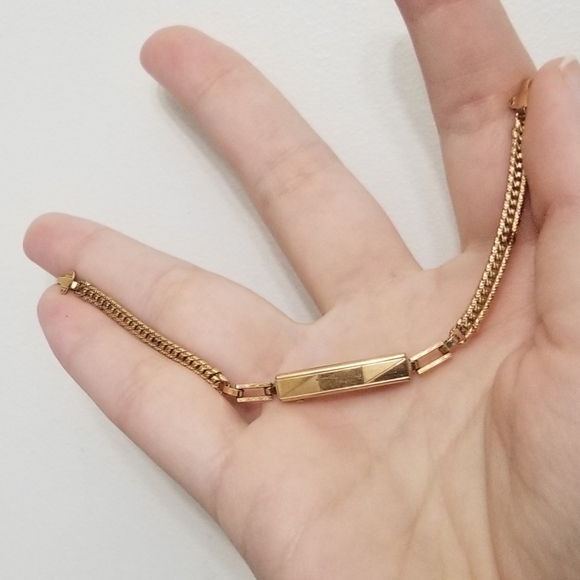 Vtg exquisite Lustern gold plated chain - Picture 2 of 7